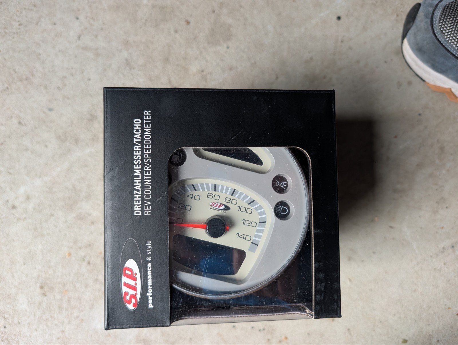 SIP Toerenteller/Snelheidsmeter voor (oldtimer) Vespa, Verzenden, Nieuw