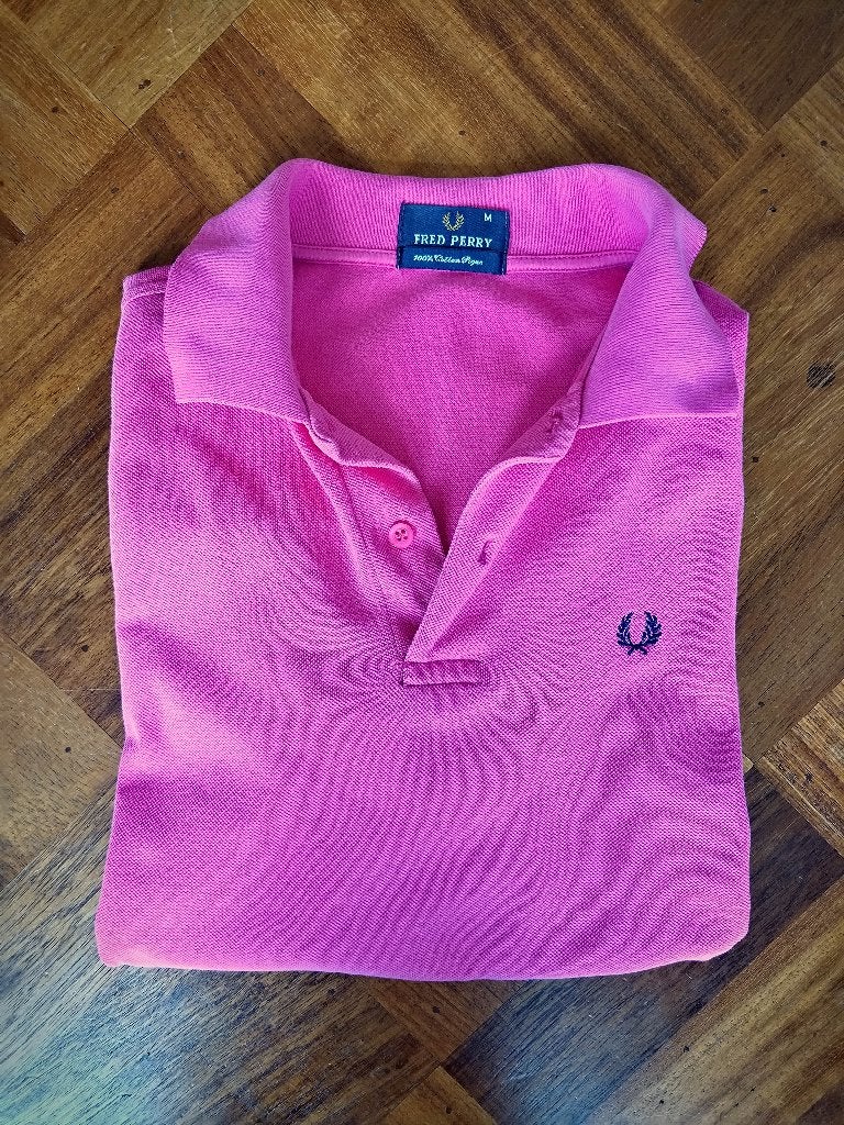 Fred Perry Polo M, Kleding | Heren, Maat 48/50 (M), Ophalen of Verzenden, Fred Perry, Roze