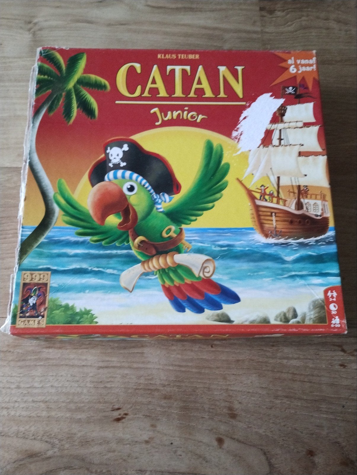 Catan Junior - Het populaire bordspel voor jonge avonturiers, Een of twee spelers, Ophalen, Gebruikt, KOSMOS