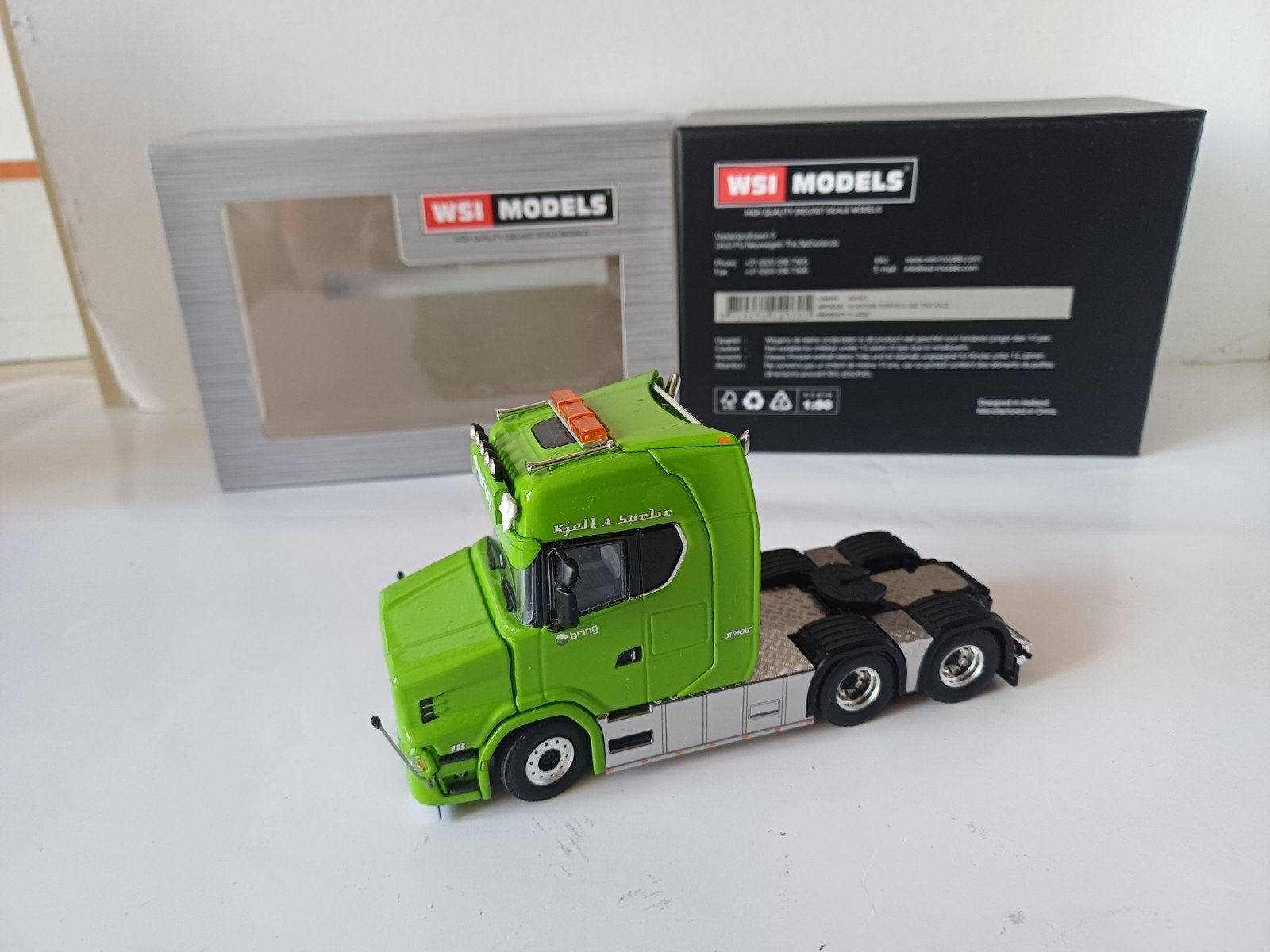 WSI 1:50 Scania Vlastuin Torpedo 6x2 tag axle, Ophalen of Verzenden, Zo goed als nieuw, Bus of Vrachtwagen, Wsi