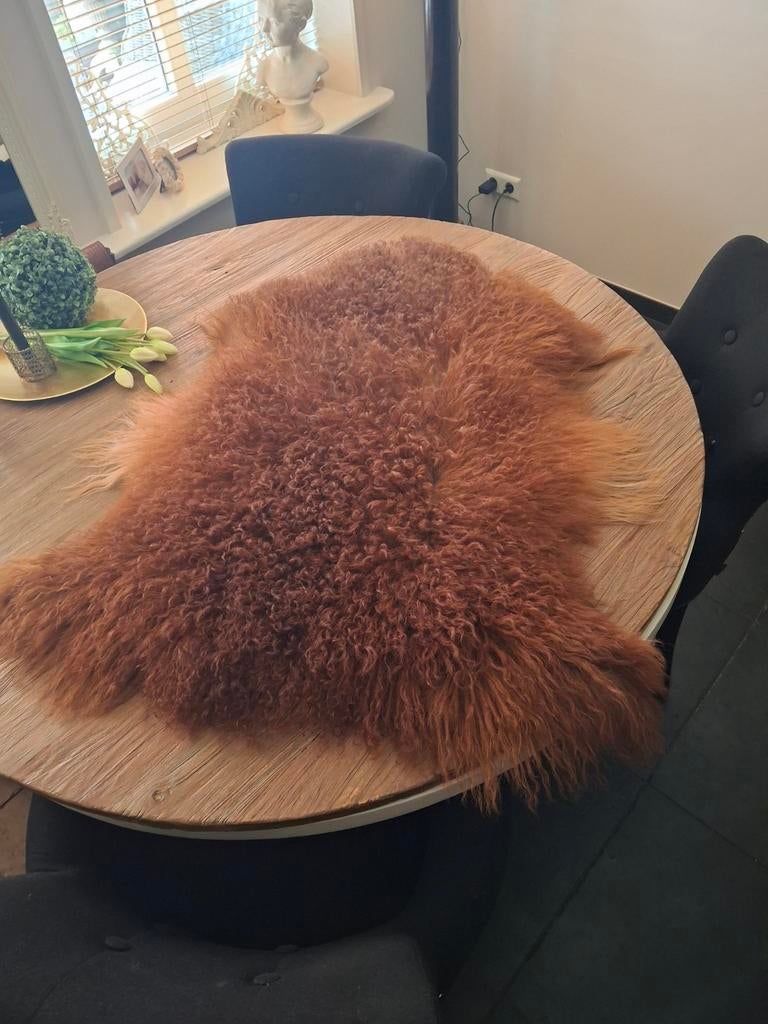Nieuw roest bruin schapevacht...vaste  prijs, Ophalen of Verzenden, Nieuw