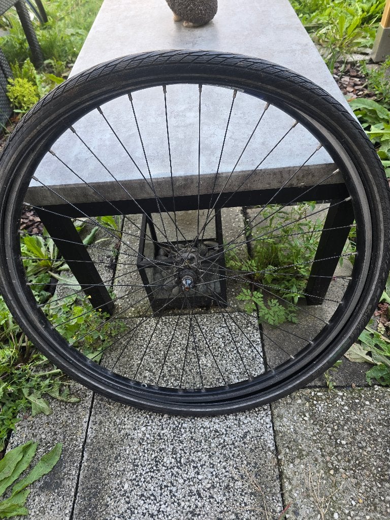 Fiets voorwiel 28" 622mm snelspanner, Ophalen, Gebruikt, Wiel, Aluminium