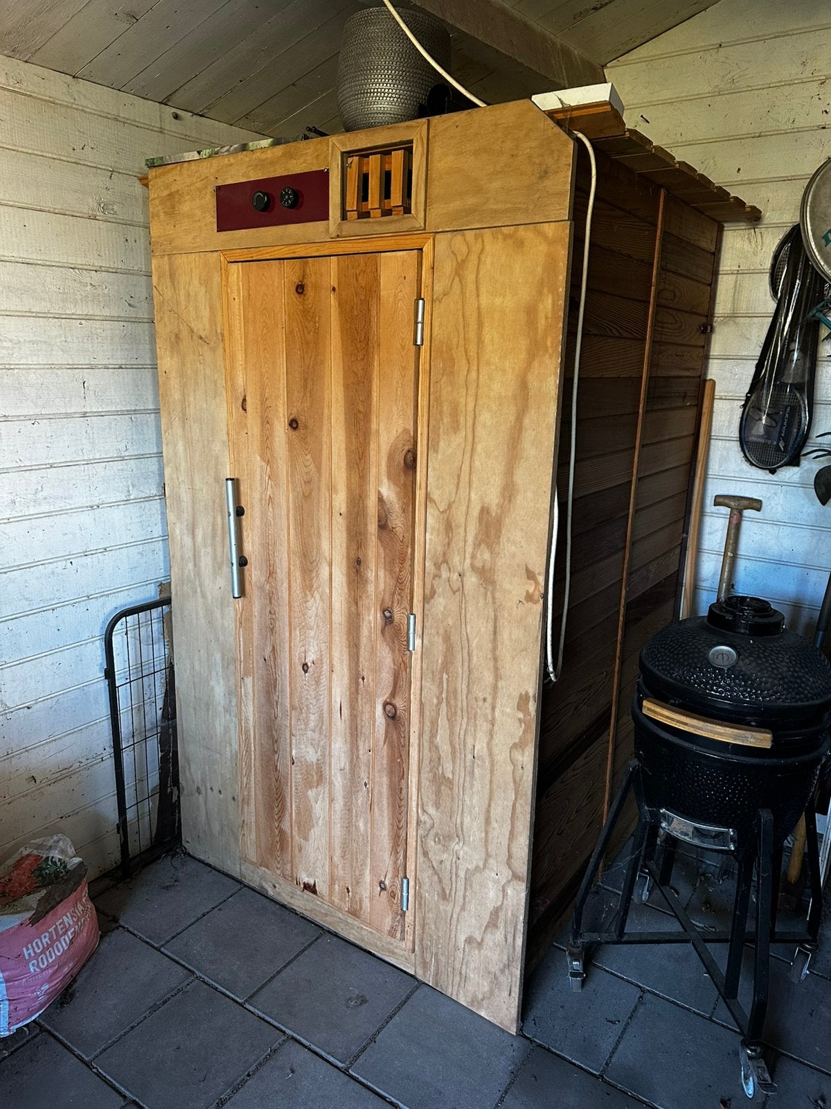 Nette infrarood sauna, Ophalen, Gebruikt, Infrarood, Complete sauna