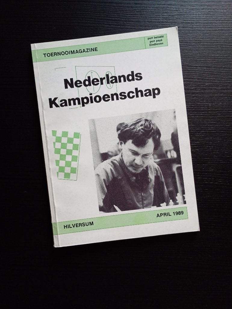 schaken NK 1989, Ophalen of Verzenden, Minder dan 500 stukjes, Zo goed als nieuw, Schaken