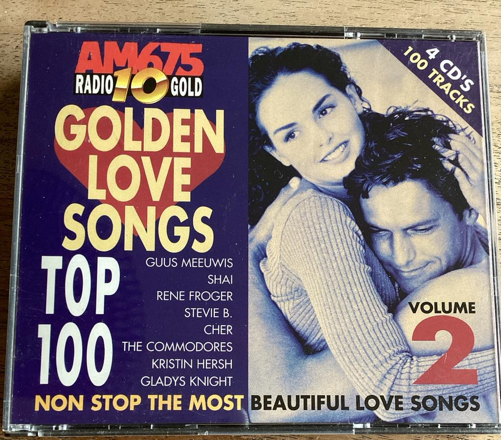 Golden Love Songs Top 100 Volume 2 - 4 CD Boxset, Ophalen of Verzenden, Gebruikt, Boxset