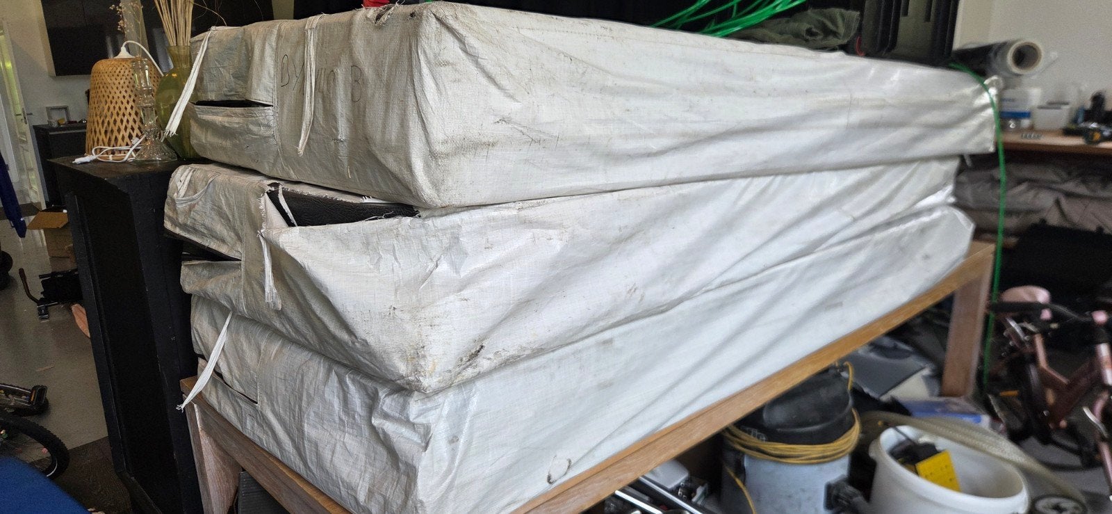 Passion Zwemspa Cover 590 x 230 cm, Tuin en Terras, Zwembaden, Gebruikt, Overige typen, Ophalen of Verzenden, 400 cm of meer