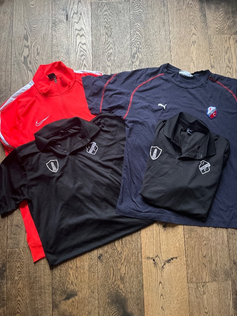 FC Utrecht Kleding Bundel XL, Meerkleurig, Shirt, Ophalen of Verzenden, Gedragen