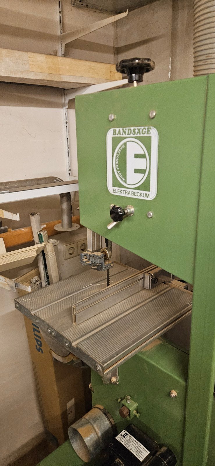 Elektra Beckum Bandsage BAS 315/4 WN 55 Lintzaag, Ophalen, Elektra Beckum, Gebruikt, 70 mm of meer
