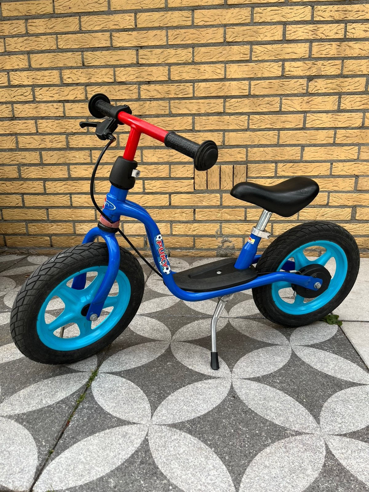 Puky loopfiets 12 inch met handrem, Kinderen en Baby's, Speelgoed | Buiten | Voertuigen en Loopfietsen, Ophalen, Gebruikt, Loopfiets