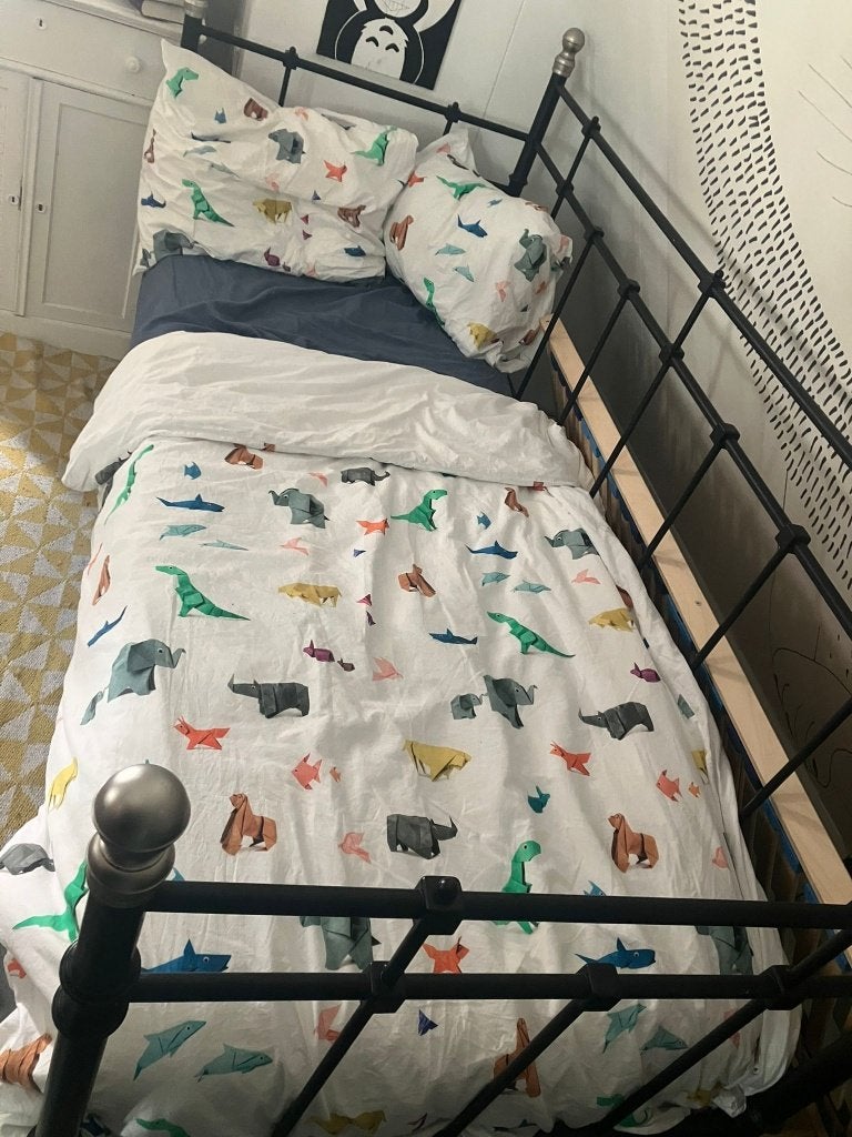 Ikea uitschuifbed, Huis en Inrichting, Slaapkamer | Bedden, Ophalen, Verstelbaar, 90 cm, Eenpersoons