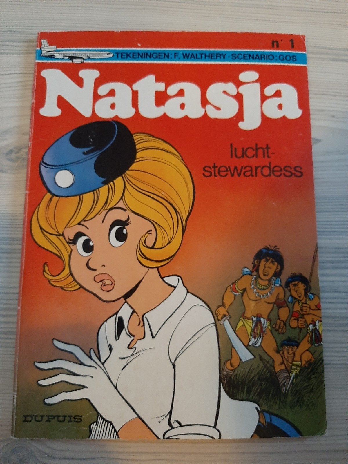 Natasja, Luchtstewardess - Stripboek nr. 1, Ophalen of Verzenden