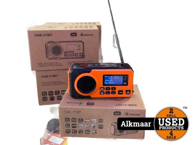 Noodradio DAB-375BT | Met DAB+ | NIEUW !, Flex Ltd., Nieuw, https://flex.com/contact-us, Nobelstraat 10, 5807 GA Oostrum LB, Limburg, Nederland