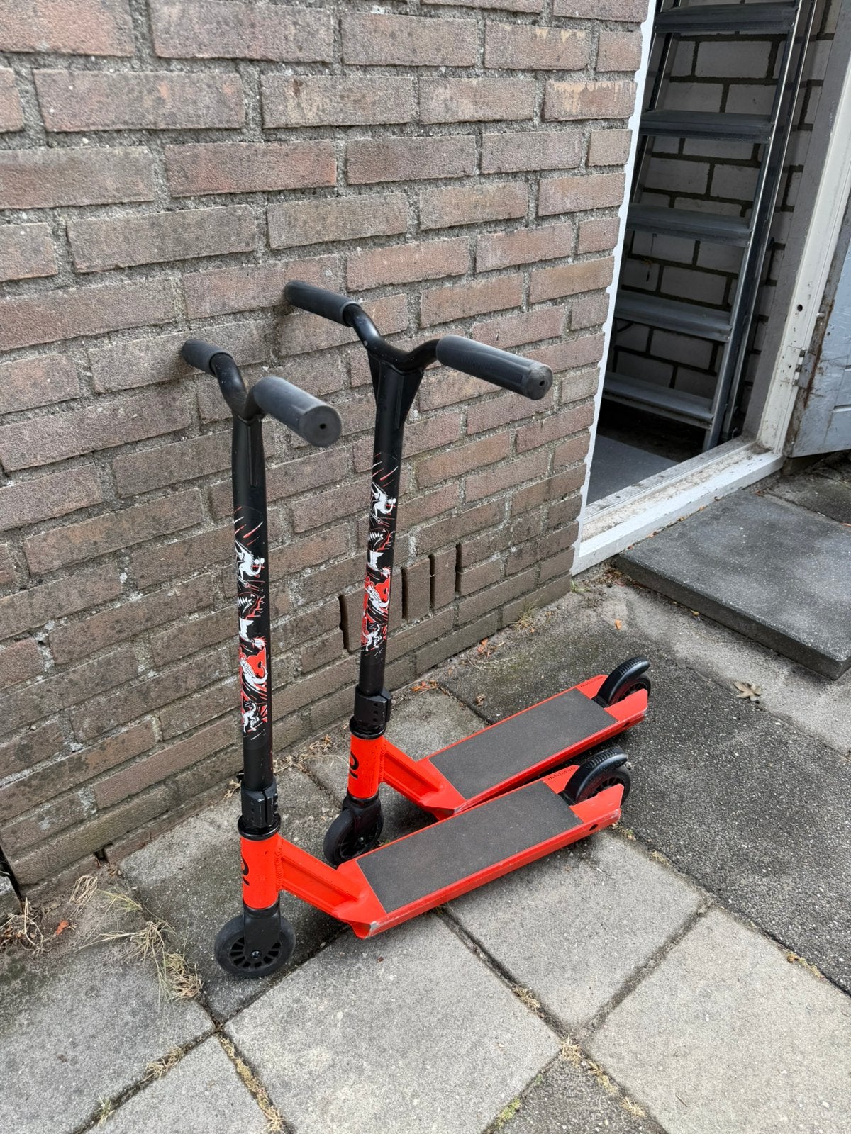 2x stuntstep, Ophalen, Zo goed als nieuw, Gewone step