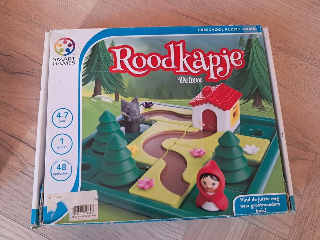 SmartGames Roodkapje Deluxe, Kinderen en Baby's, Speelgoed | Educatief en Creatief, Ophalen of Verzenden