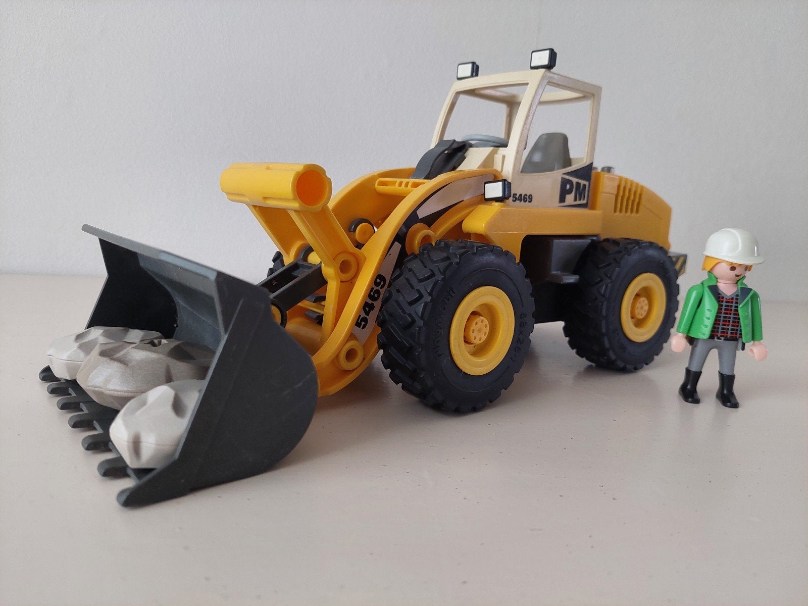Playmobil Shovel 5469, Gebruikt, Complete set, Voertuig, Ophalen of Verzenden