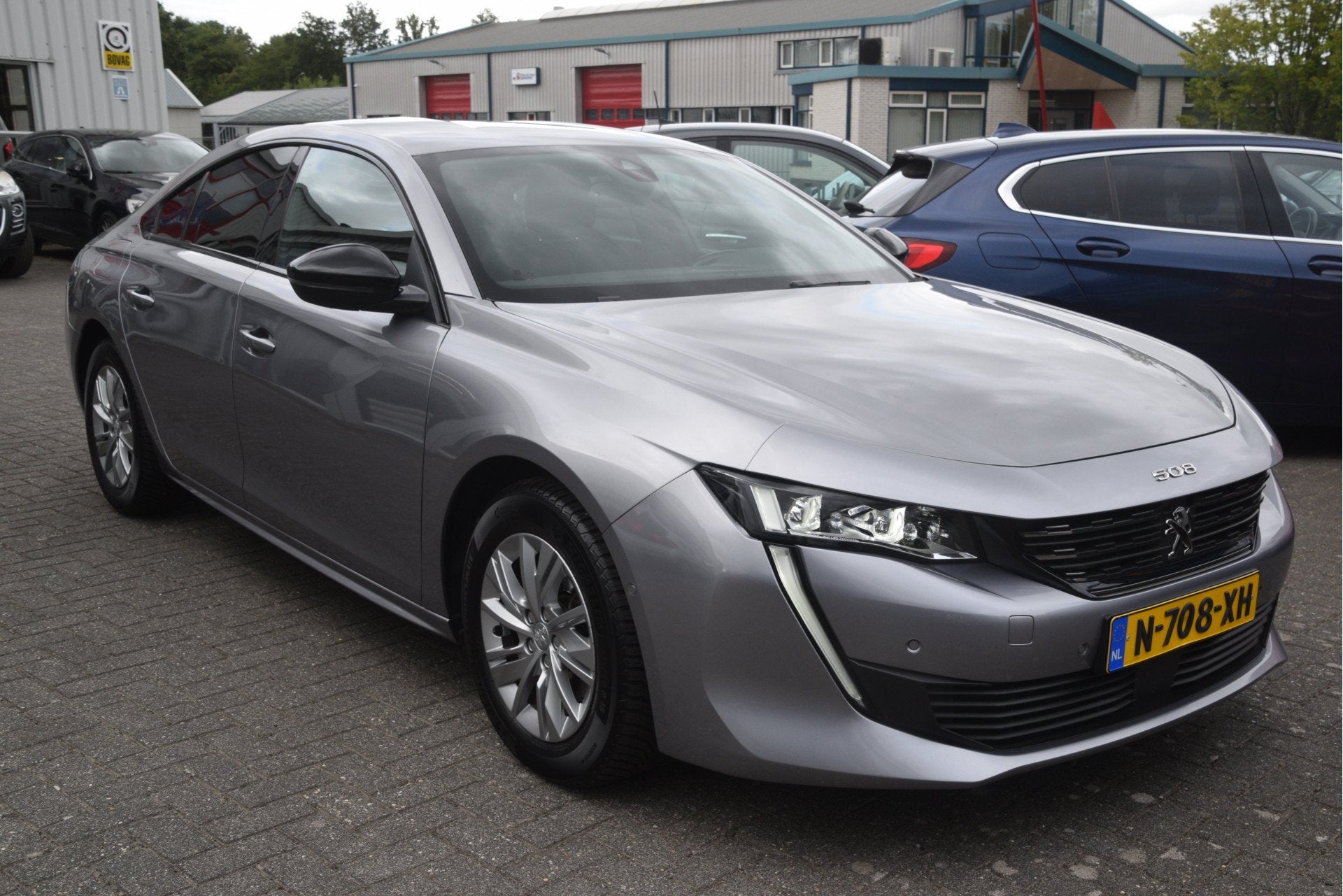Peugeot 508 1.2 PureTech Allure Pack Business Carplay | Came, Auto's, Gebruikt, Euro 6, 1199 cc, Leder en Stof