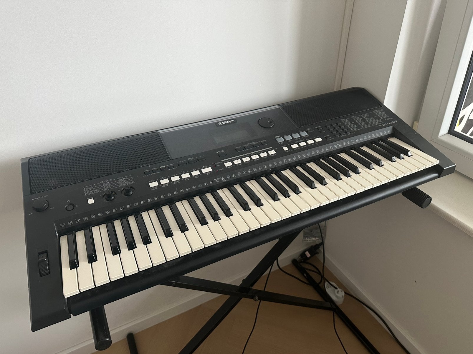 Yamaha PSR E433, Muziek en Instrumenten, Keyboards, Ophalen, Gebruikt, 61 toetsen, Yamaha