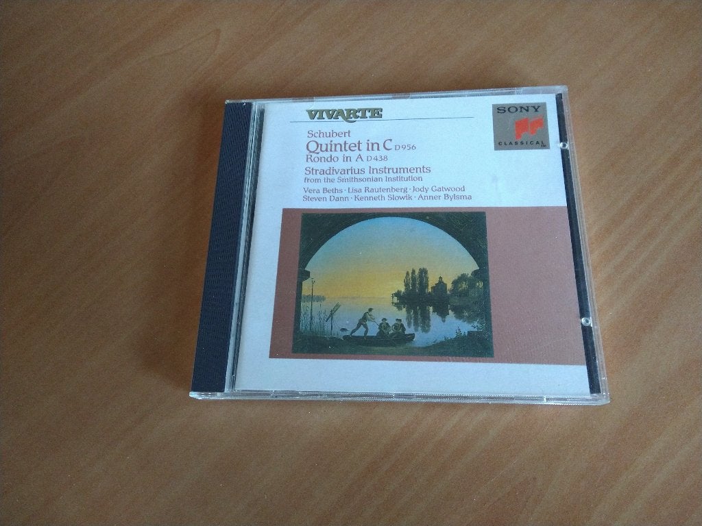 CD Schubert - Quintet In C, D 956 • Rondo In A, D 438, Cd's en Dvd's, Cd's | Klassiek, Zo goed als nieuw, Kamermuziek, Romantiek