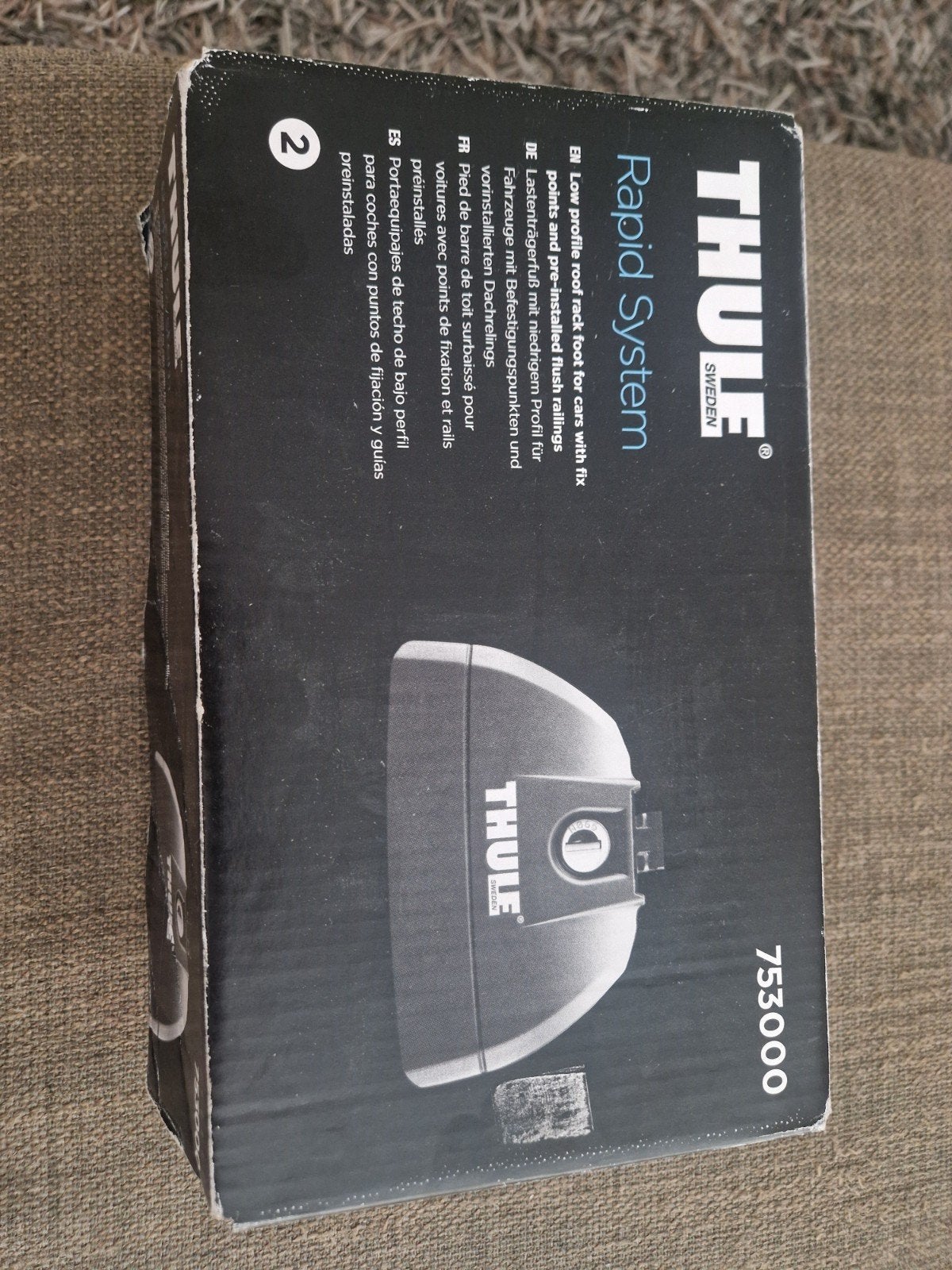 Thule Rapid System 753000 dakdragerset, Ophalen of Verzenden, Zo goed als nieuw