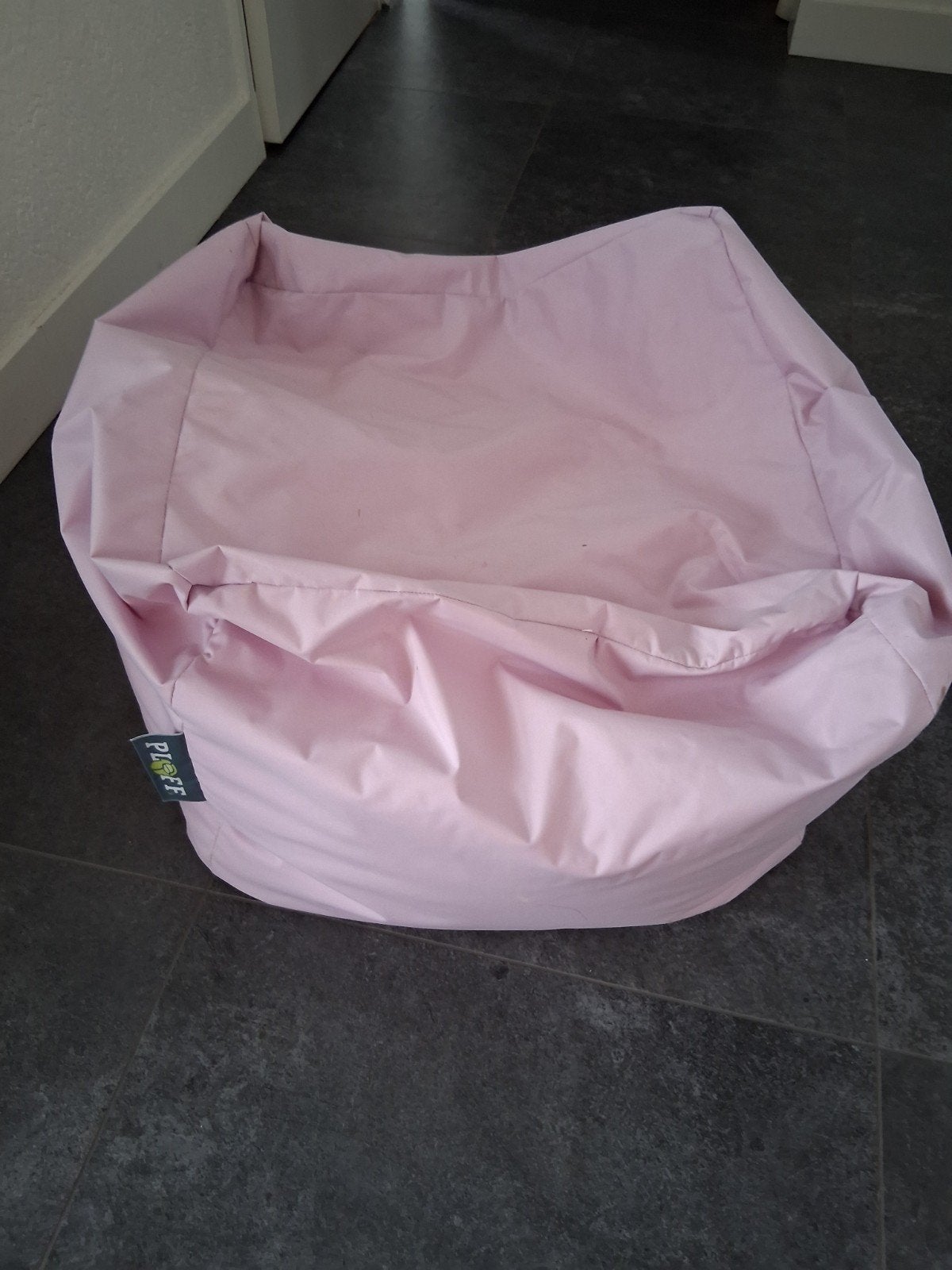 Roze zitzak, Ploff, Huis en Inrichting, Zitzakken, Ophalen, Gebruikt, Roze