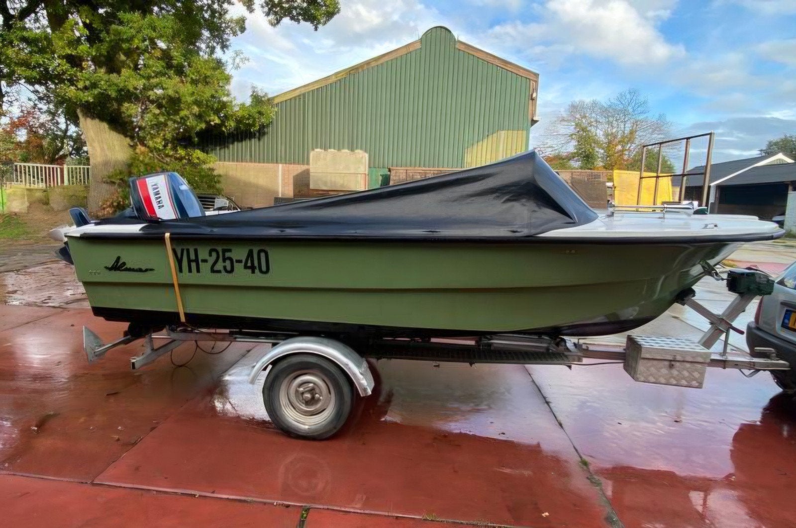 Consoleboot Almar 430 / Speedboot | 40PK Yamaha |Met Traile, Ophalen, Gebruikt