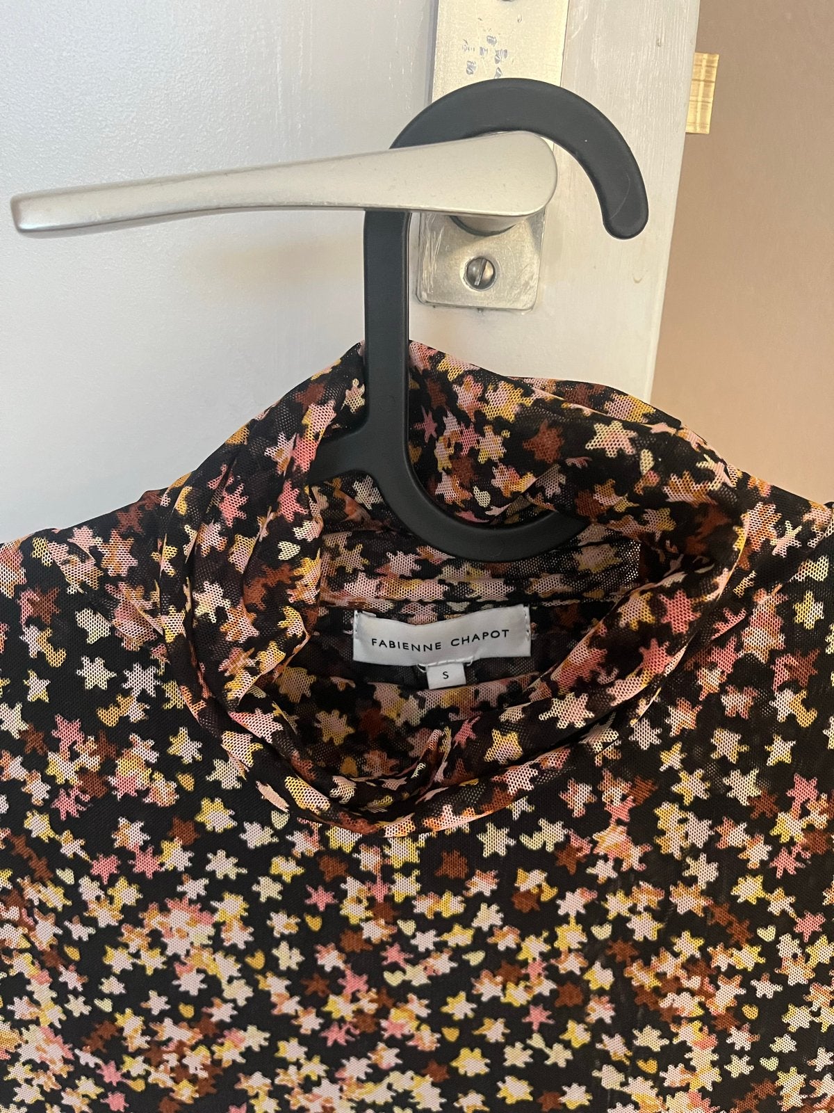 Fabienne Chapot shirt lange mouwen met kol, maat S, Ophalen of Verzenden, Gedragen, Maat 36 (S), Lange mouw