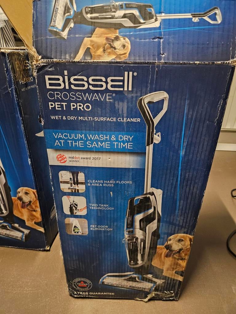 Nieuw!! Bissell CrossWave Pet Pro 3-in-1 Wet
&Dry, Ophalen of Verzenden, Nieuw, Reservoir, Waterstofzuiger