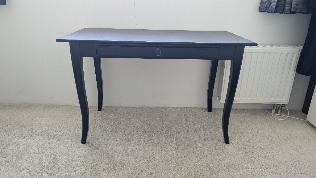 Bureau van hout, Ophalen, Gebruikt, 120 cm, Bruin