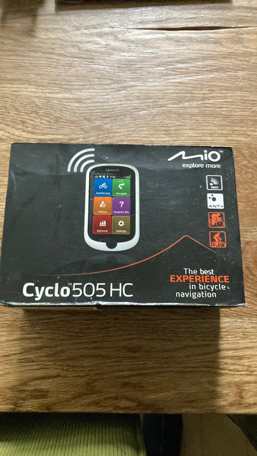 GPS fiets navigatie Mio Cyclo 505 HC, Ophalen, Zo goed als nieuw