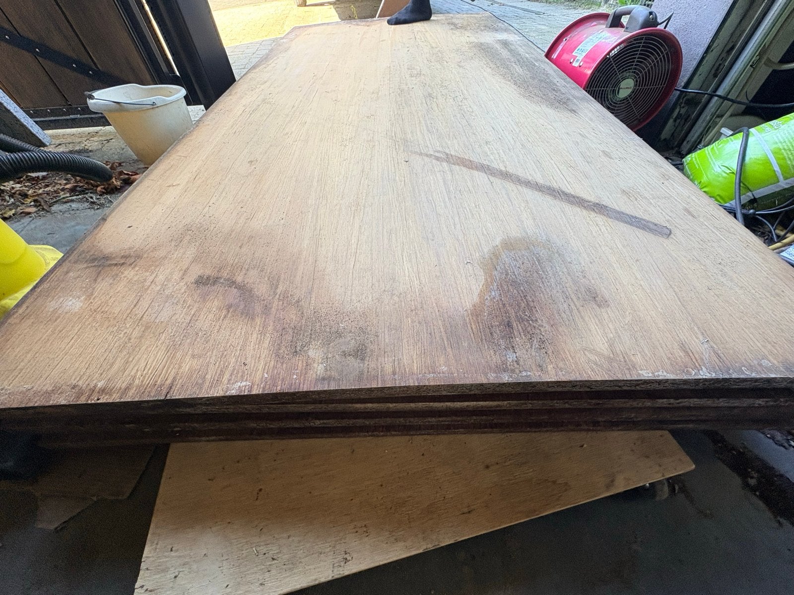 Bamboe platen massief, Ophalen, Gebruikt, 25 tot 50 mm, Overige typen