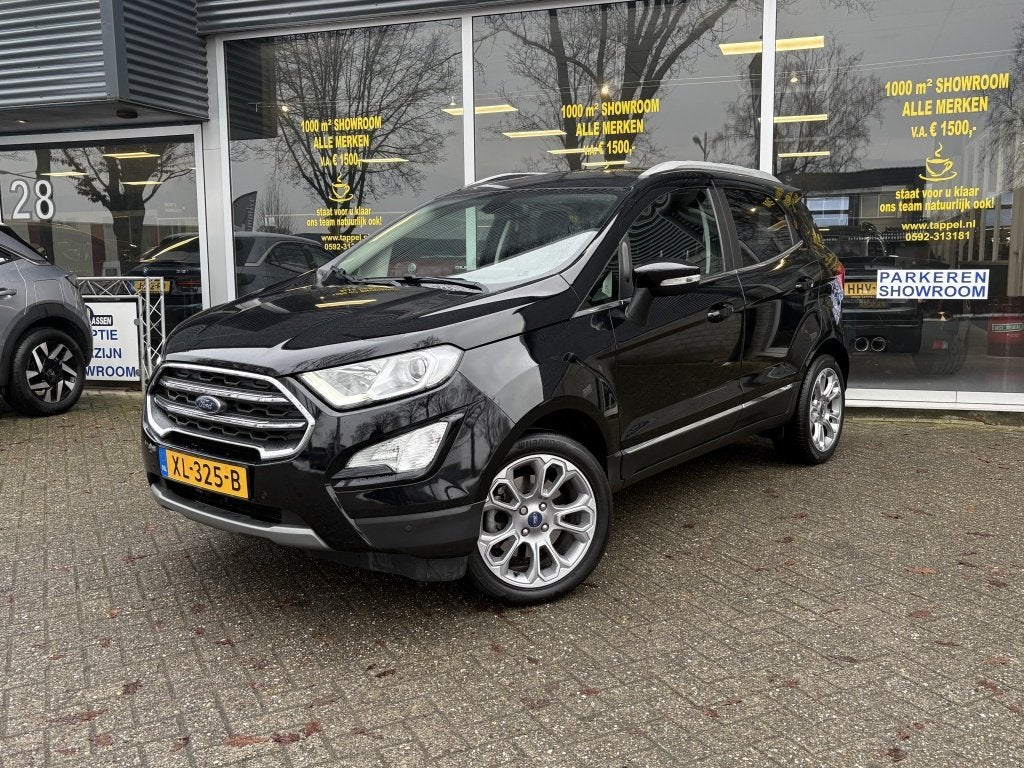 Ford EcoSport 1.0 EB Titanium winter pack (bj 2019), Auto's, Ford, Bedrijf, Te koop, Ecosport, ABS, Achteruitrijcamera, Airbags