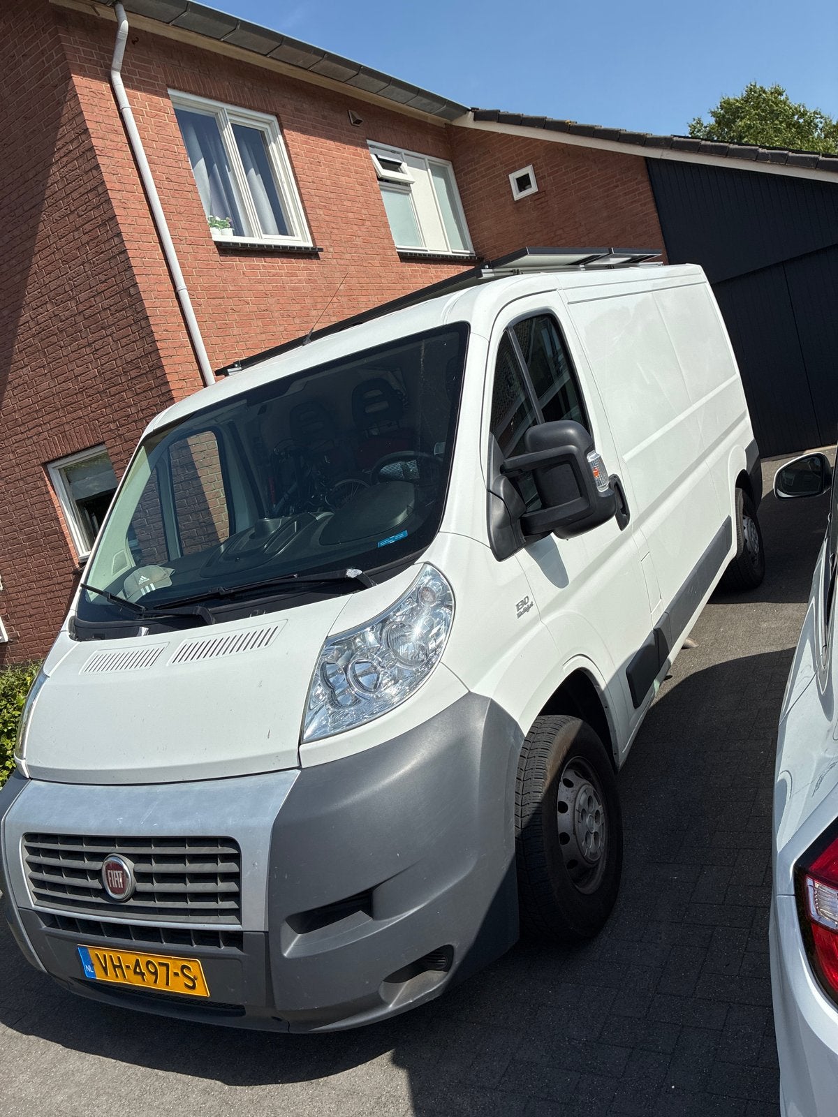 Fiat Ducato 2.3 107k km, 2e eigenaar, 130pk camper/zakelijk, Voorwielaandrijving, Euro 5, Zwart, Leder en Stof