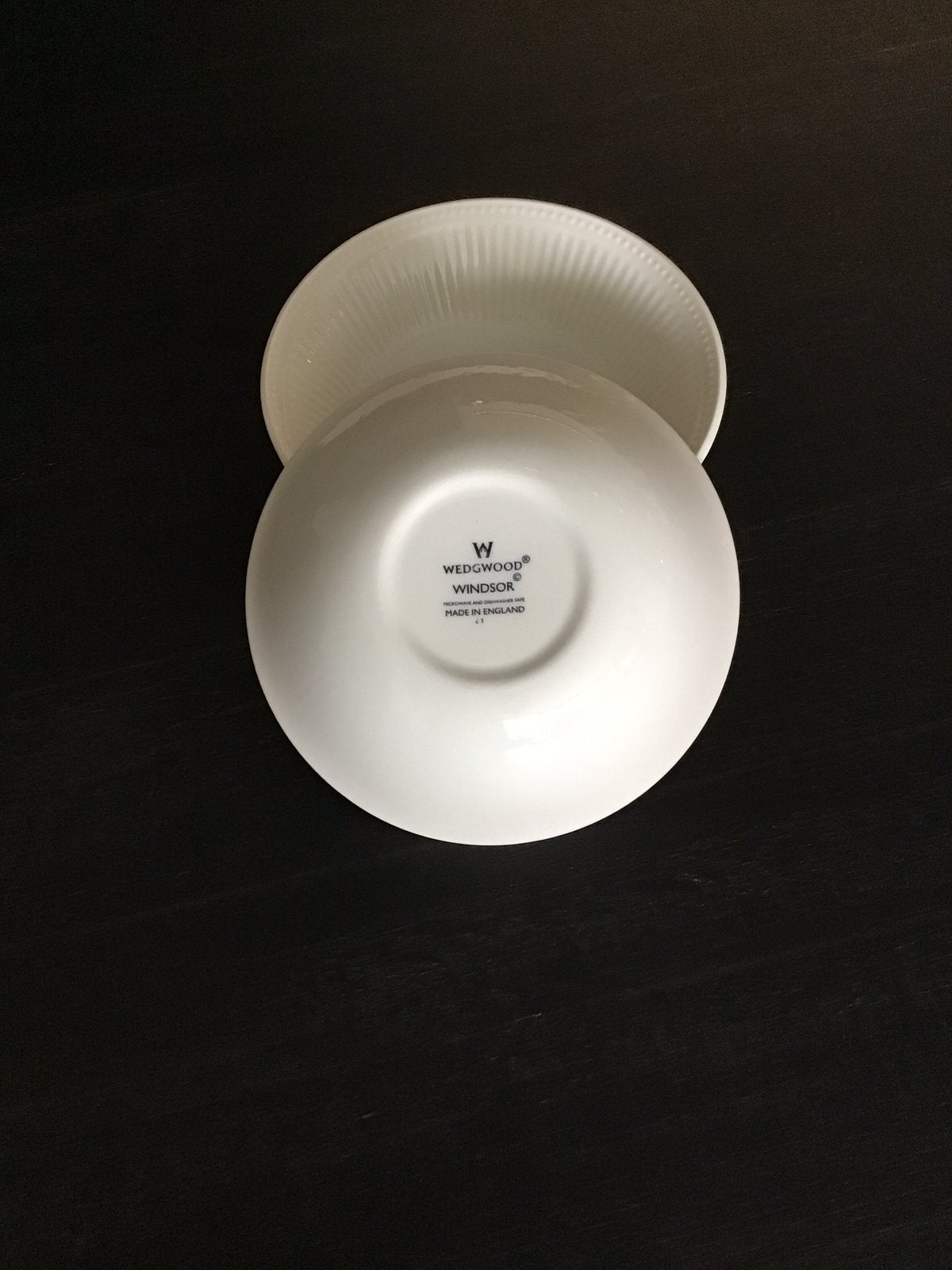 Te koop deze twee Wedgwood Windsor schaaltjes, Ophalen