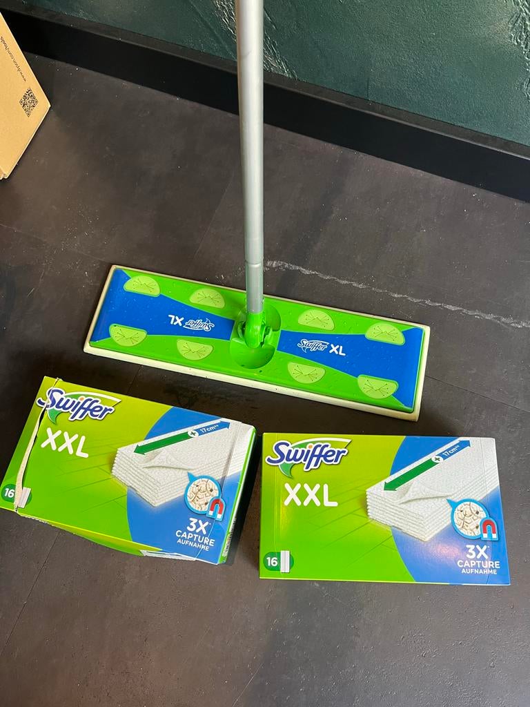Swiffer Duster Dry XXL met nieuw en aangebroken pak doekjes, Ophalen of Verzenden, Overige typen