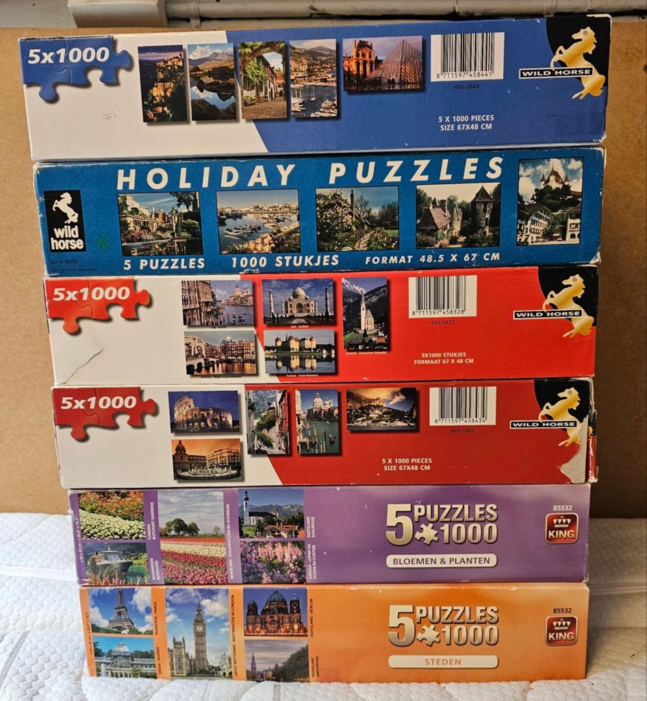 Puzzel, Ophalen of Verzenden, 500 t/m 1500 stukjes