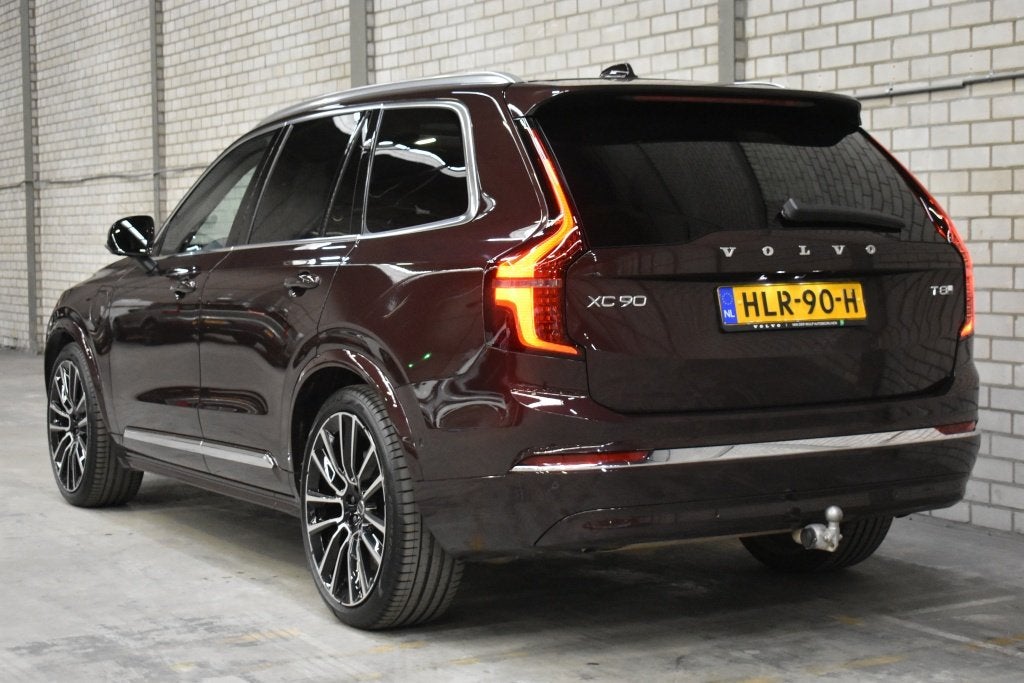 Volvo XC90 T8 455PK AWD Ultra Bright FACELIFT | Luchtvering, Auto's, Gebruikt, 4 cilinders, Hybride Elektrisch/Benzine, 2400 kg