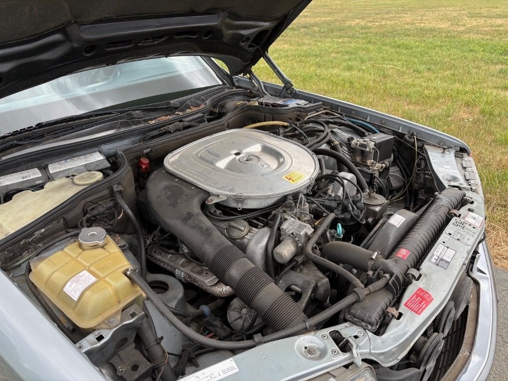 1983 Mercedes-Benz S-Klasse 380SE AUT Silberblau, foto 9