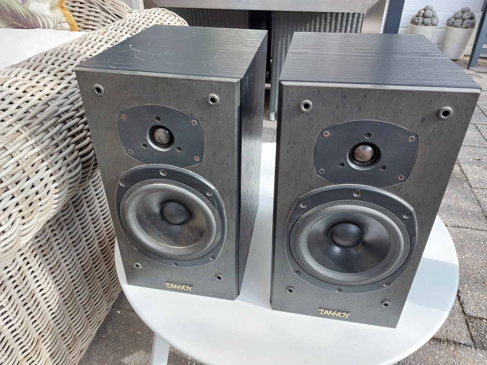 Tannoy Mercury m2.5 - B/Eye Boekenplank Luidsprekers, Ophalen, Gebruikt, Basreflex, Minder dan 60 watt