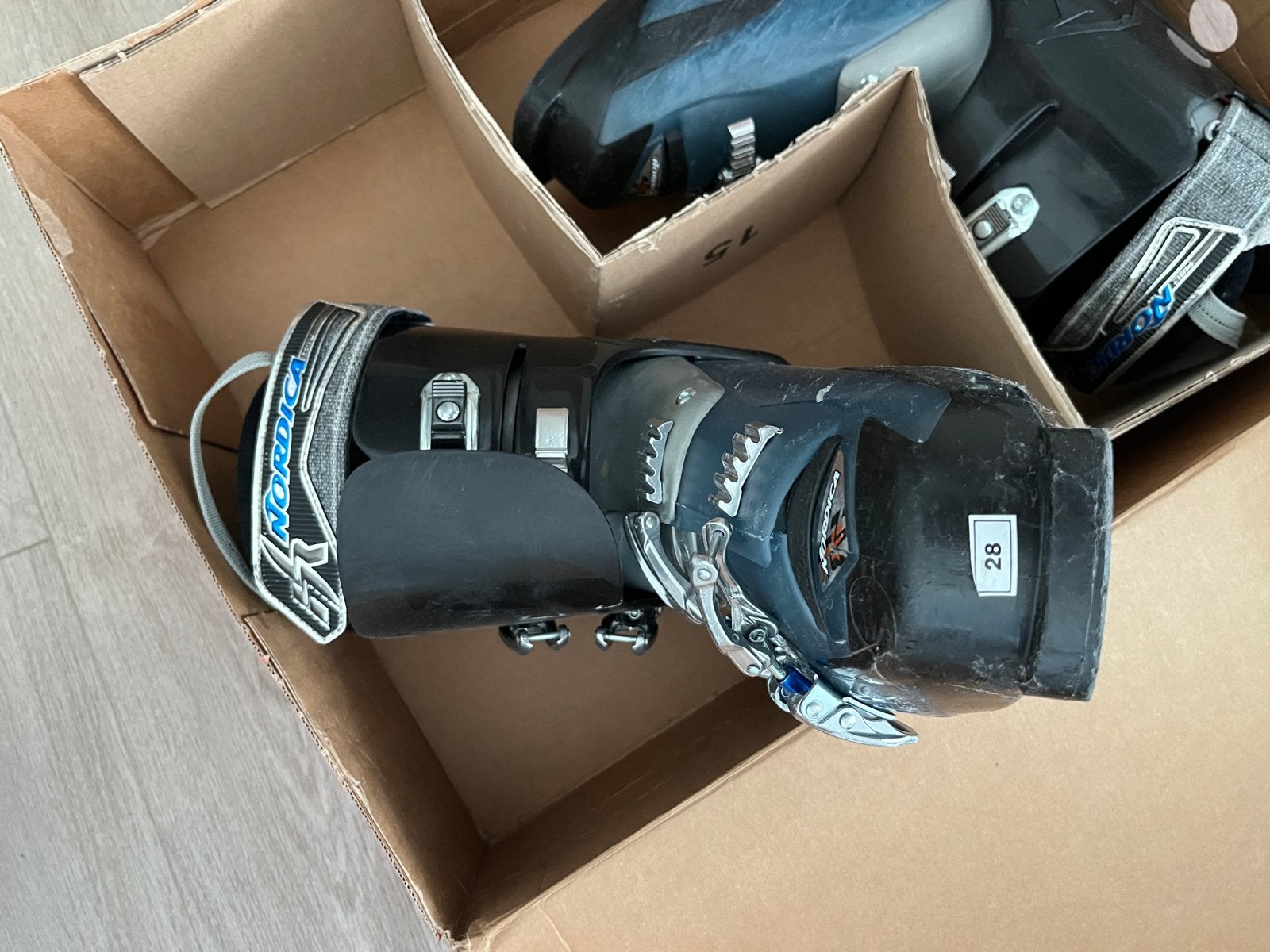 Nordica Ski Schoenen - Maat 28 (~43,5) - Gebruikt, Ophalen, 160 tot 180 cm, Gebruikt, Schoenen