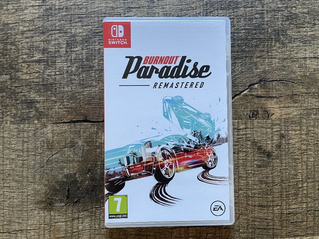 Burnout Paradise Remastered - Nintendo Switch (ZGAN), 1 speler, Racen en Vliegen, Ophalen of Verzenden, Zo goed als nieuw