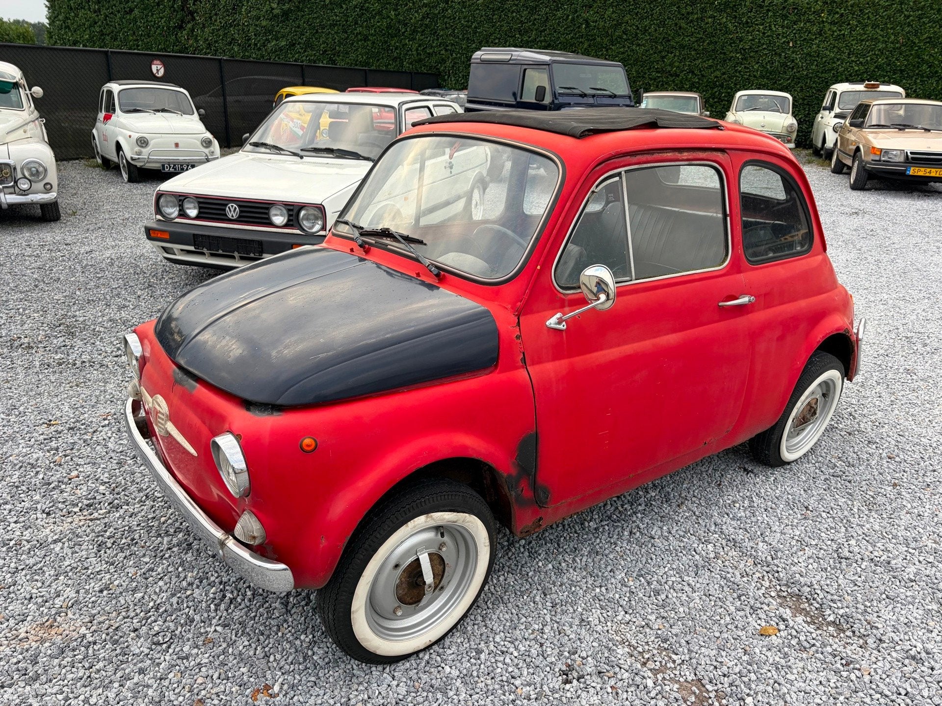 Fiat 500 Lusso, Achterwielaandrijving, Gebruikt, Origineel Nederlands, Bedrijf