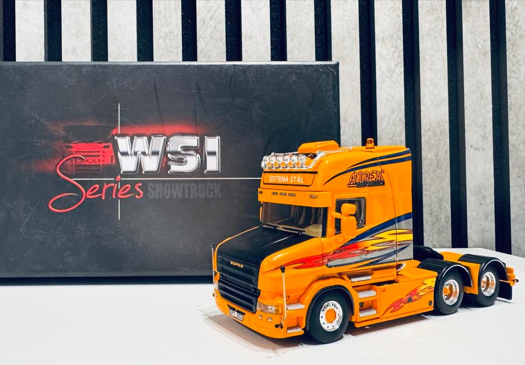ANDREAS TRANSPORTSERVICE Sweden Wsi 1:50, Ophalen of Verzenden, Zo goed als nieuw, Bus of Vrachtwagen, Overige merken