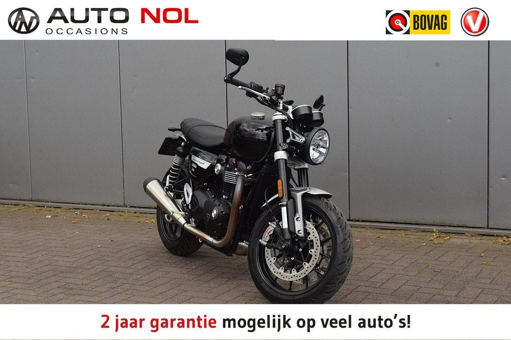 Triumph Speed Twin 1200 Stealth Edition | ABS | LED, Triumph Motorcycles Benelux, Bedrijf, Opaalstraat 16
1812 RH  Alkmaar, NL