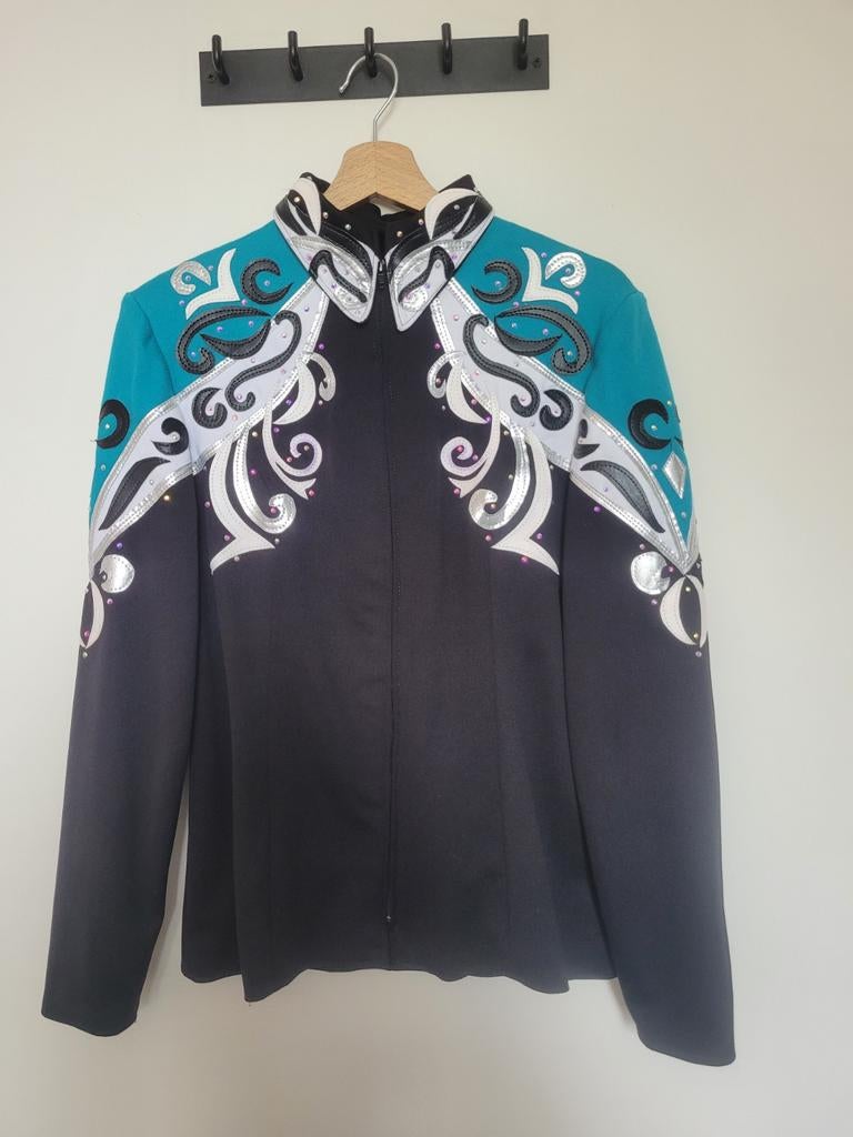 Western showblouse / showmanship jacket, Dieren en Toebehoren, Paardrijkleding, Gebruikt, Verzenden, Western, Dames