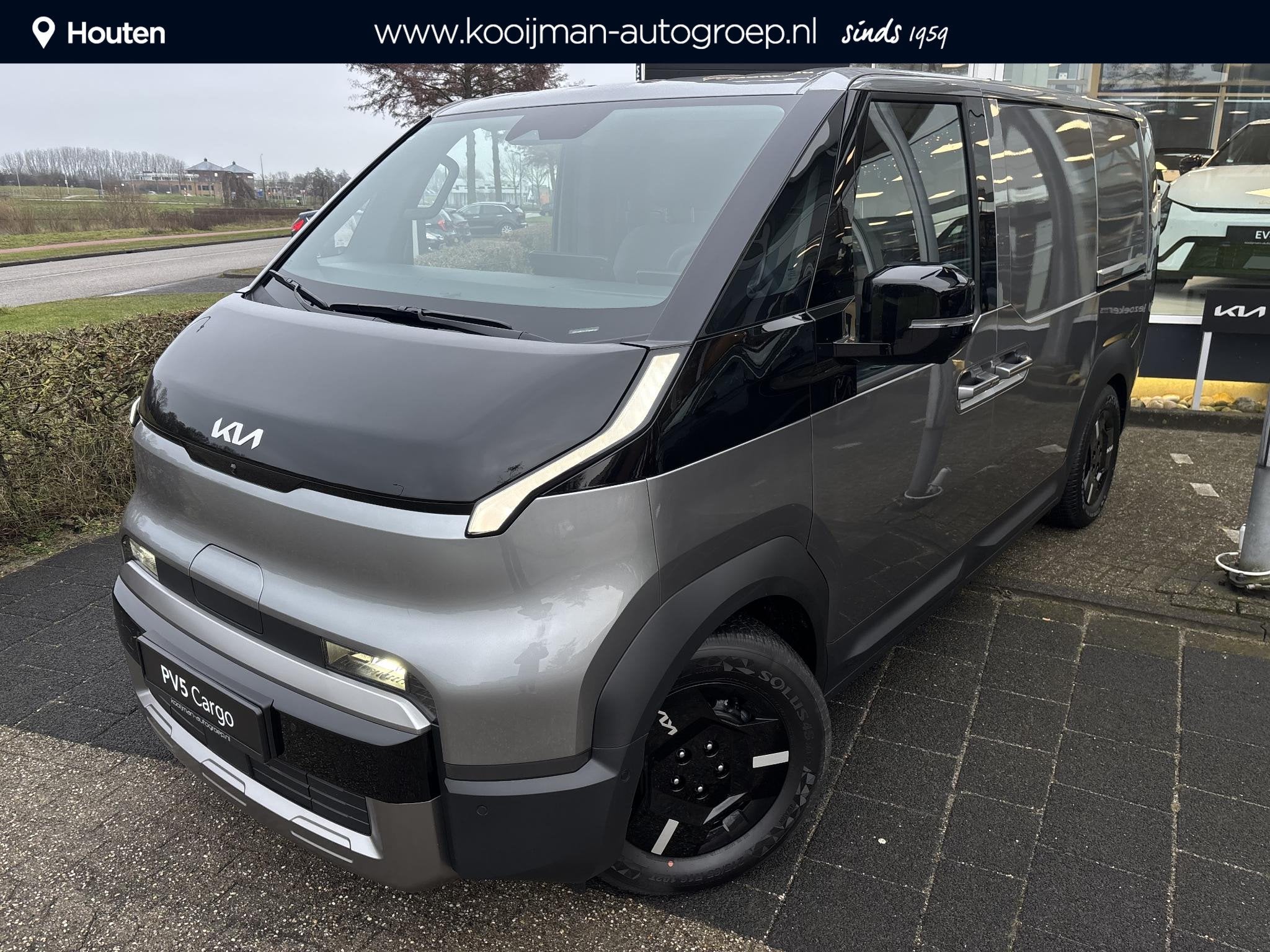 Kia PV5 L2H1 Elite 71.2 kWh Nu tijdelijk extra scherp geprij, Auto's, Bestelauto's, Stof, Kia, 163 pk, 416 km