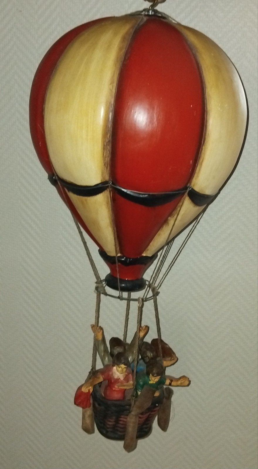 Decoratieve heteluchtballon met figuurtjes, Huis en Inrichting, Woonaccessoires | Overige, Ophalen of Verzenden