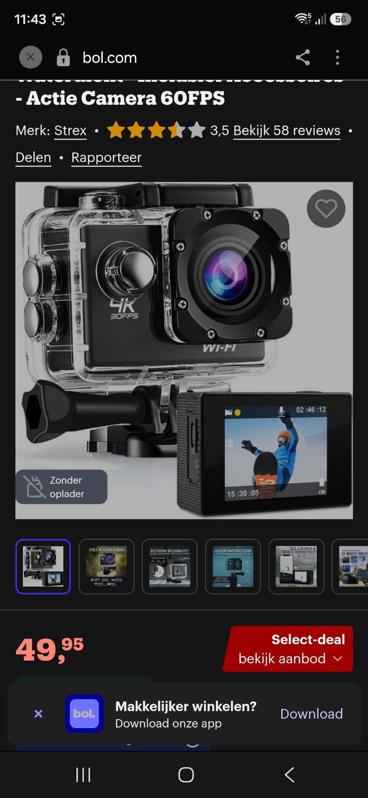 Foto 5 van GO PRO in doos "soundlogic"