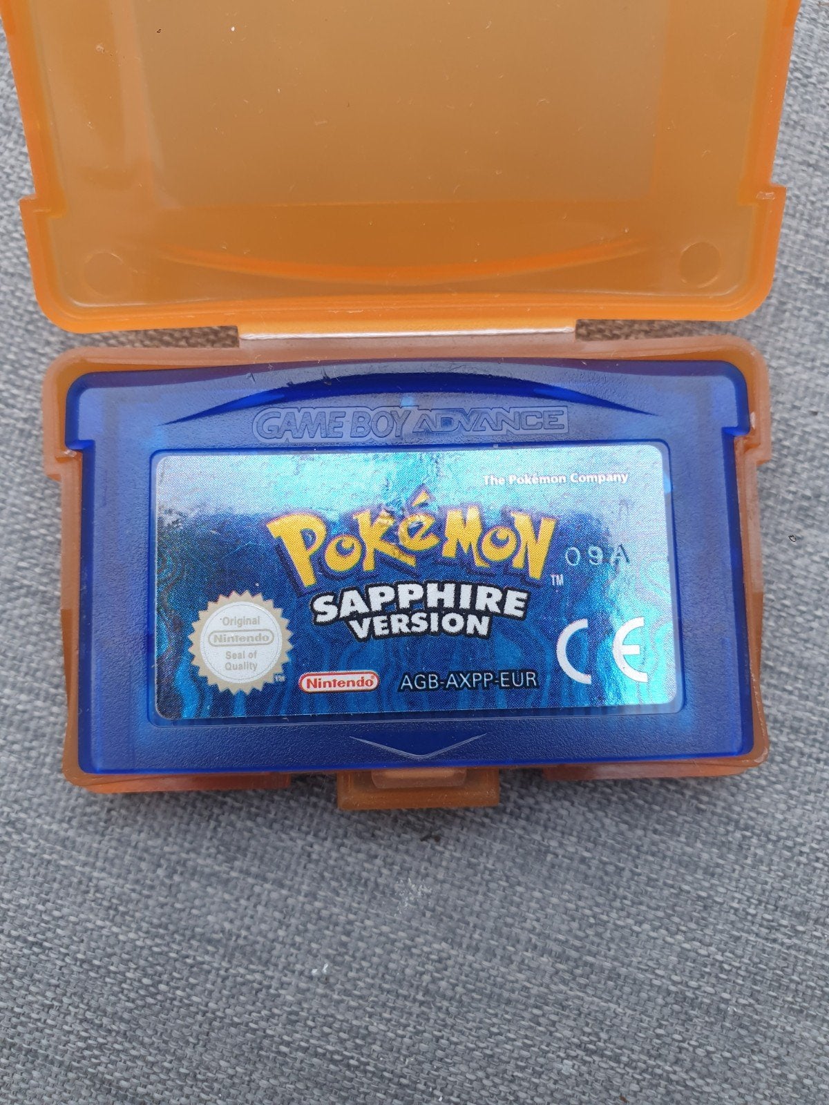 Pokémon Sapphire Version GameBoy Advance, Spelcomputers en Games, Gebruikt, 1 speler, Ophalen of Verzenden, Role Playing Game (Rpg)