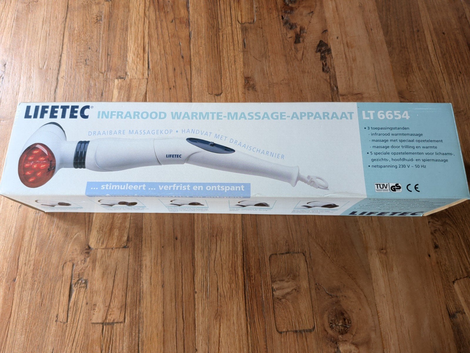LIFETEC Infrarood Warmte-Massage-apparaat LT 6654, Ophalen of Verzenden, Nieuw