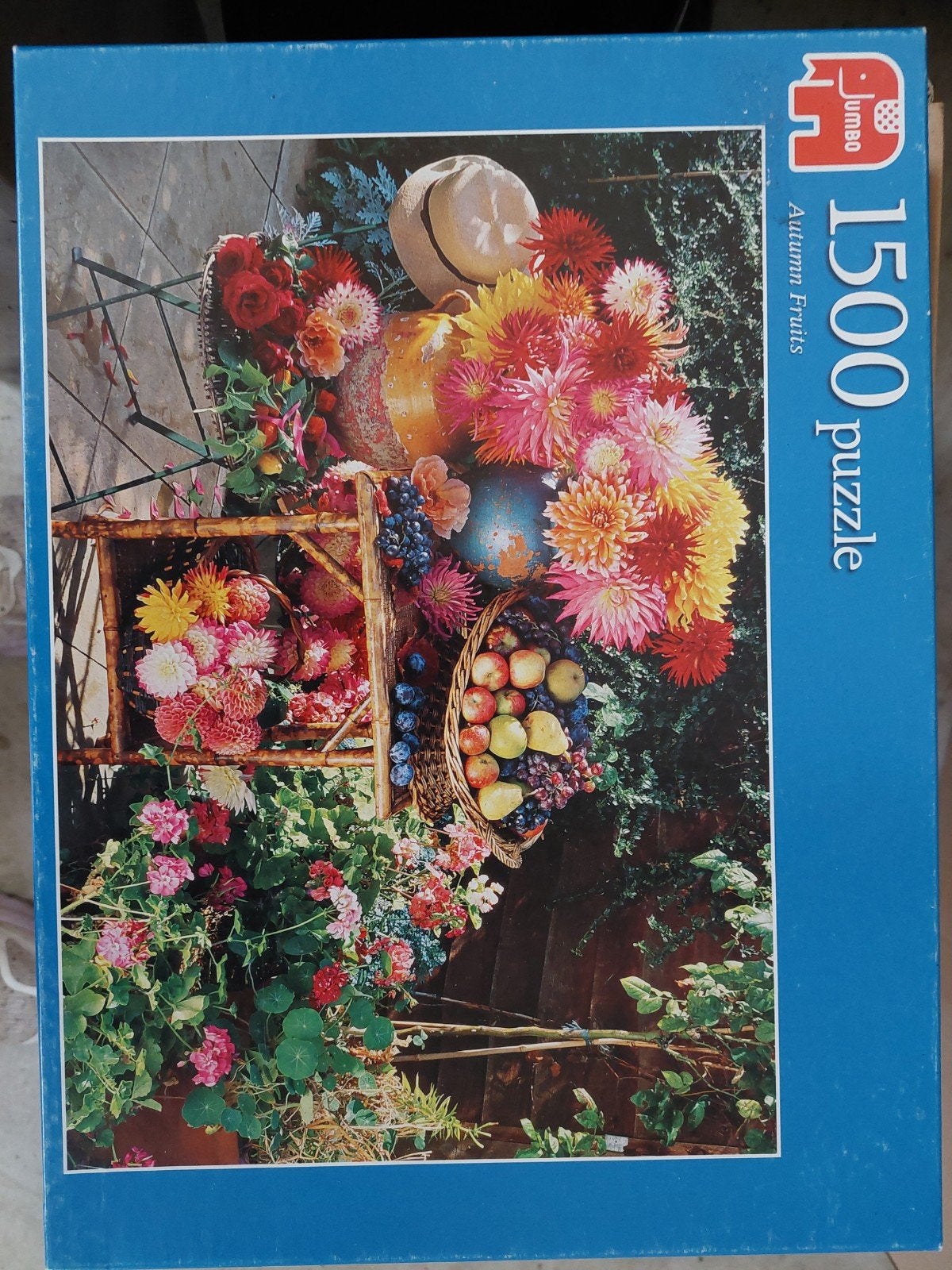 Jumbo 1500 stukjes puzzel - Autumn Fruits, Een of twee spelers, Ophalen of Verzenden, Jumbo